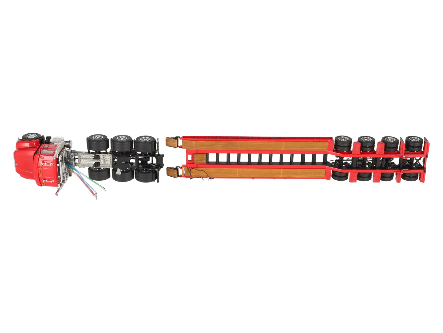 Sword Models SW2101-RR 1:50 Mack 4-Axel Day Cab & Roger Lowboy w/ Flip Axle LN/Box