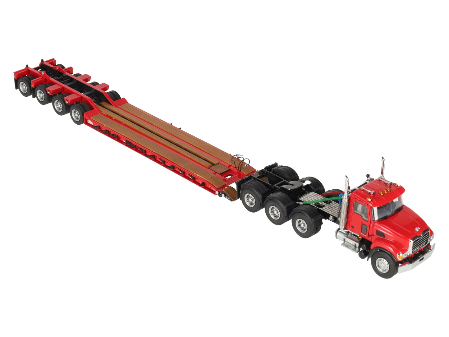 Sword Models SW2101-RR 1:50 Mack 4-Axel Day Cab & Roger Lowboy w/ Flip Axle LN/Box
