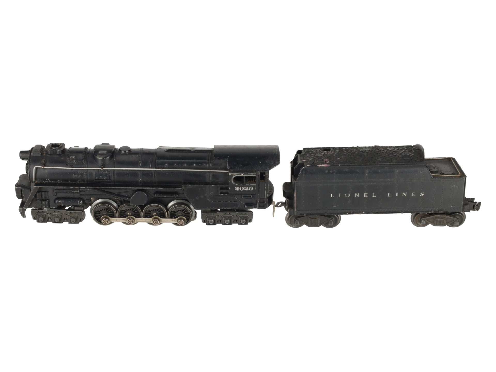 Lionel 2020 Vintage O 6-8-6 Steam Turbine Locomotive with 6466W Tender VG