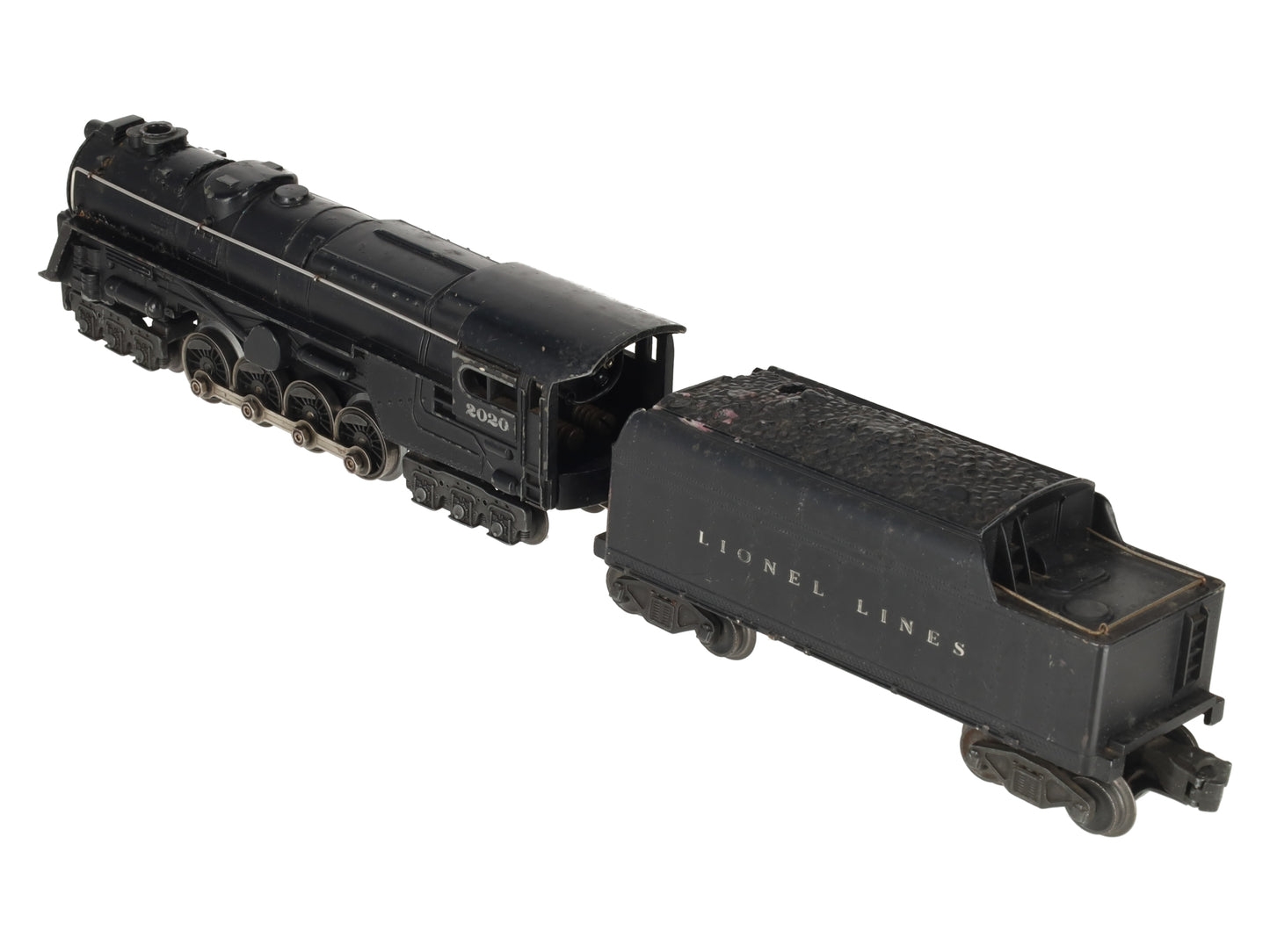 Lionel 2020 Vintage O 6-8-6 Steam Turbine Locomotive with 6466W Tender VG