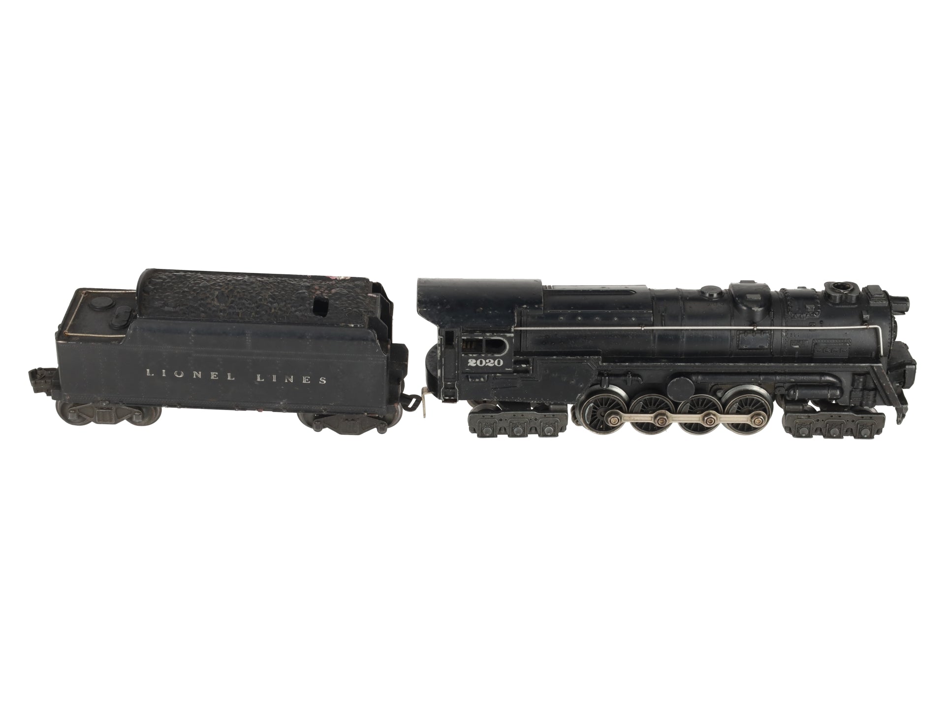 Lionel 2020 Vintage O 6-8-6 Steam Turbine Locomotive with 6466W Tender VG