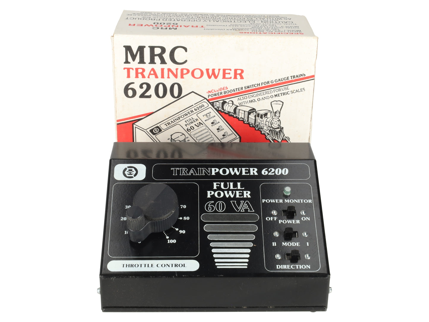 MRC 6200 HO Scale Trainpower Power Pack EX/Box