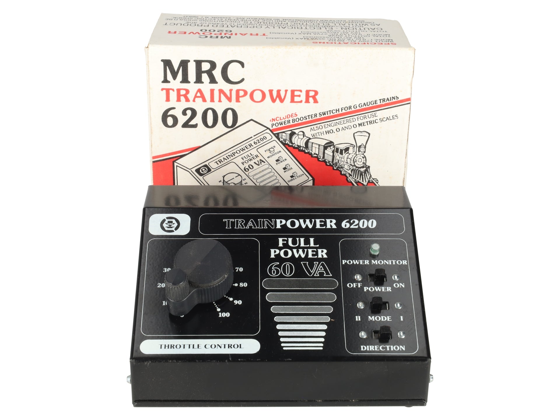 MRC 6200 HO Scale Trainpower Power Pack EX/Box