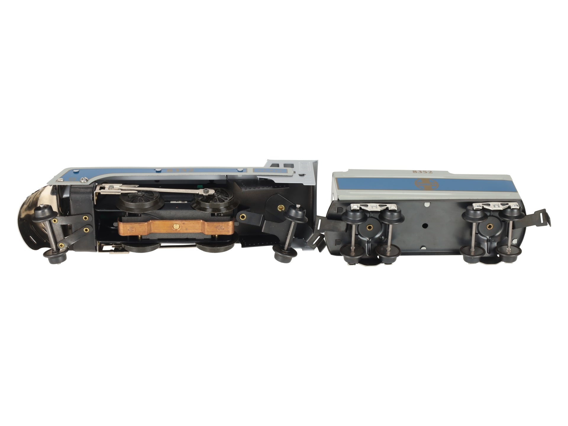Marx 8352 Sante Fe Steam Locomotive #8352 EX/Box