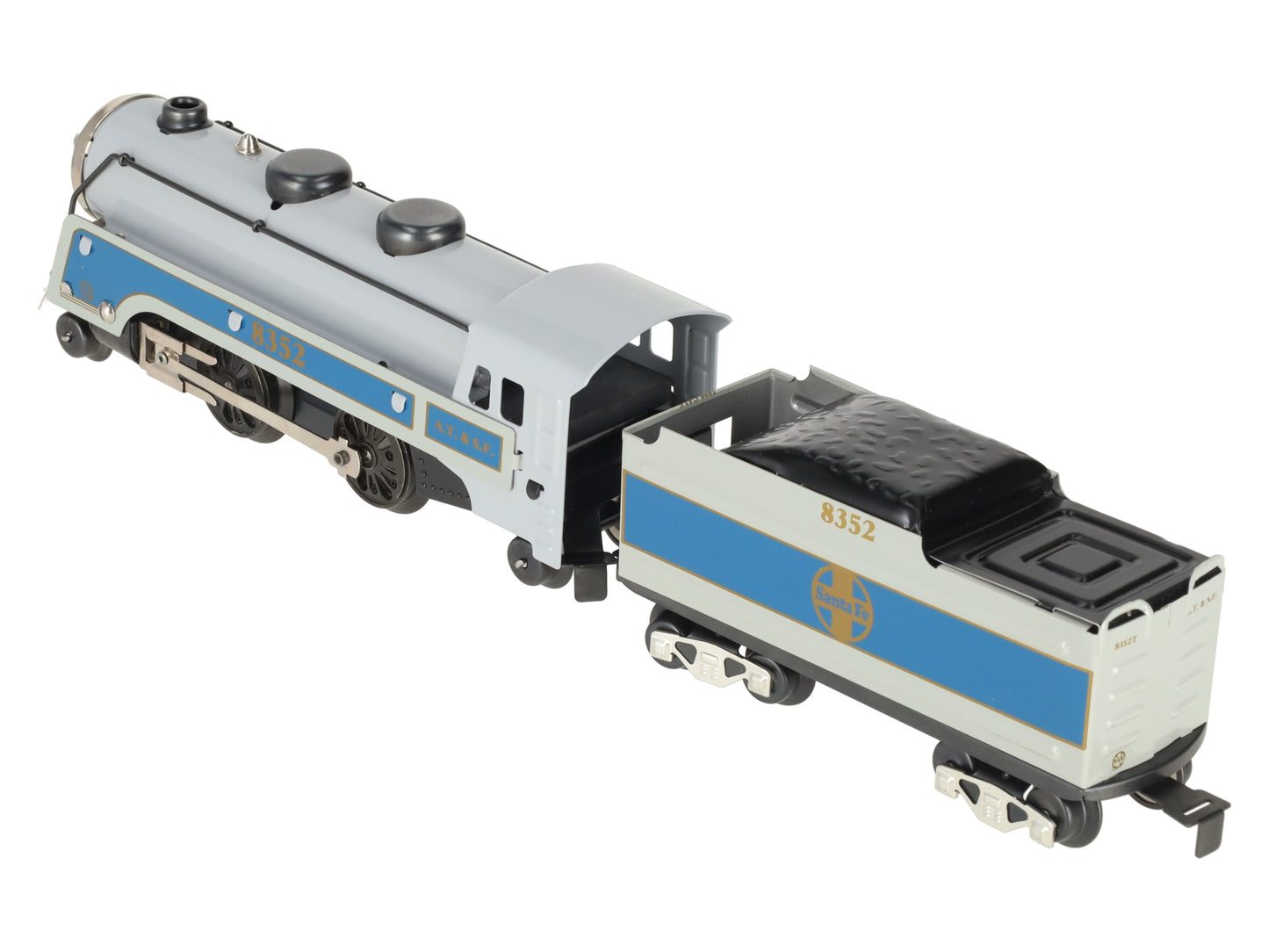 Marx 8352 Sante Fe Steam Locomotive #8352 EX/Box