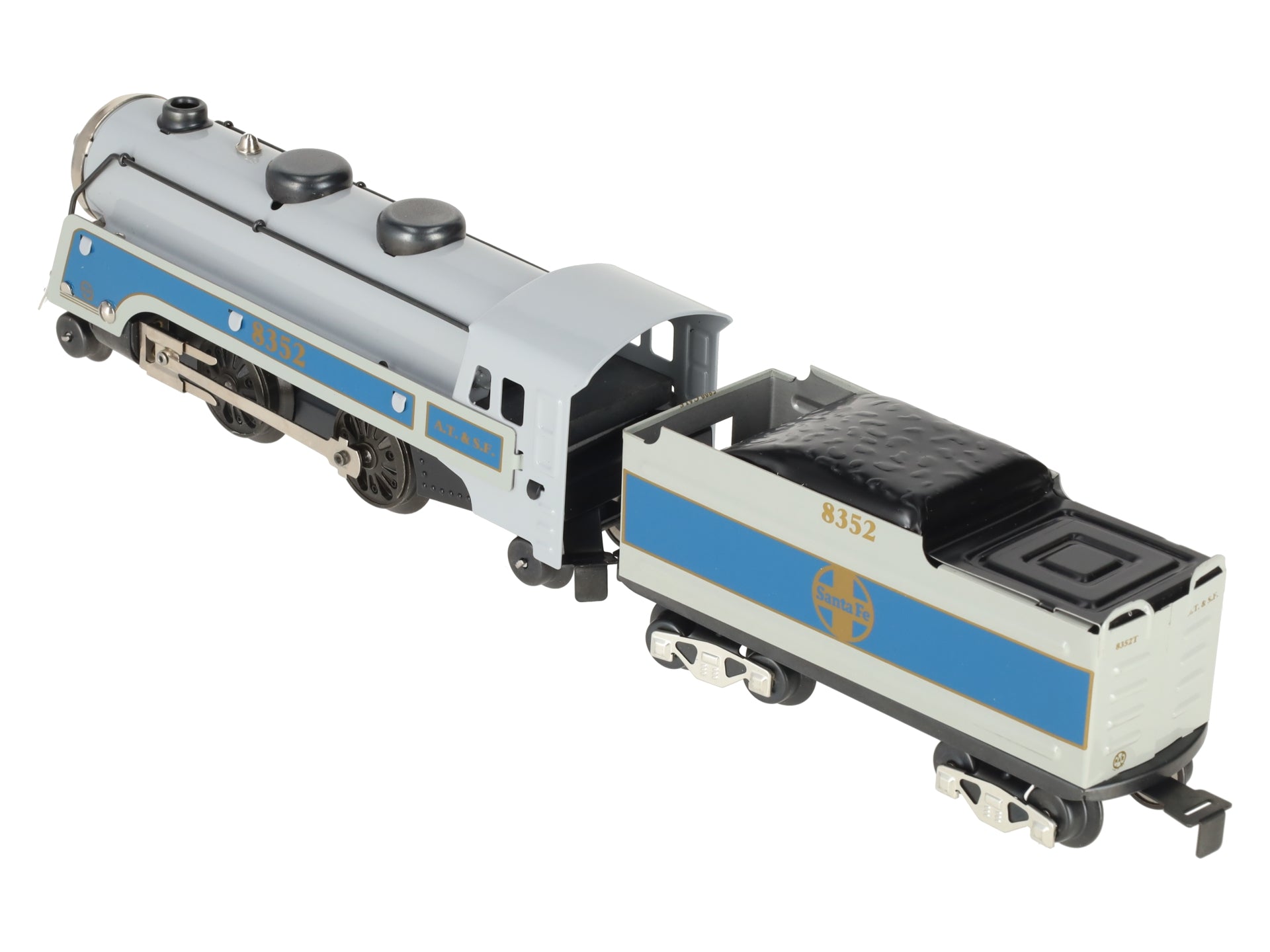Marx 8352 Sante Fe Steam Locomotive #8352 EX/Box