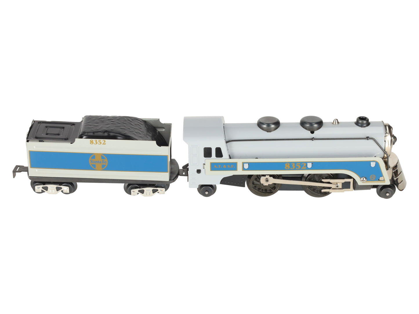 Marx 8352 Sante Fe Steam Locomotive #8352 EX/Box