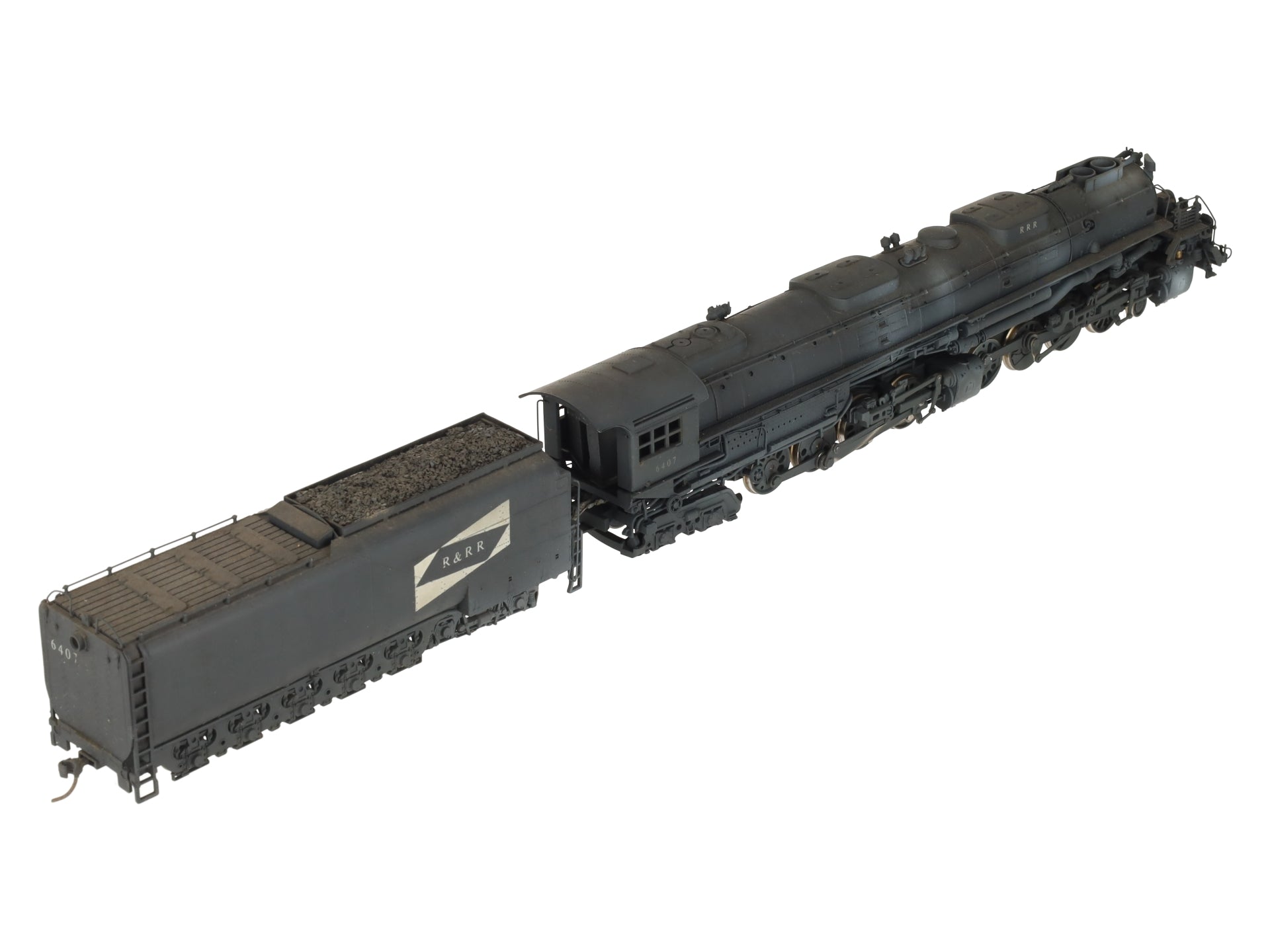 Rivarossi 1584 HO Union Pacific 4-8-8-4 Big Boy Steam Locomotive and Tender VG