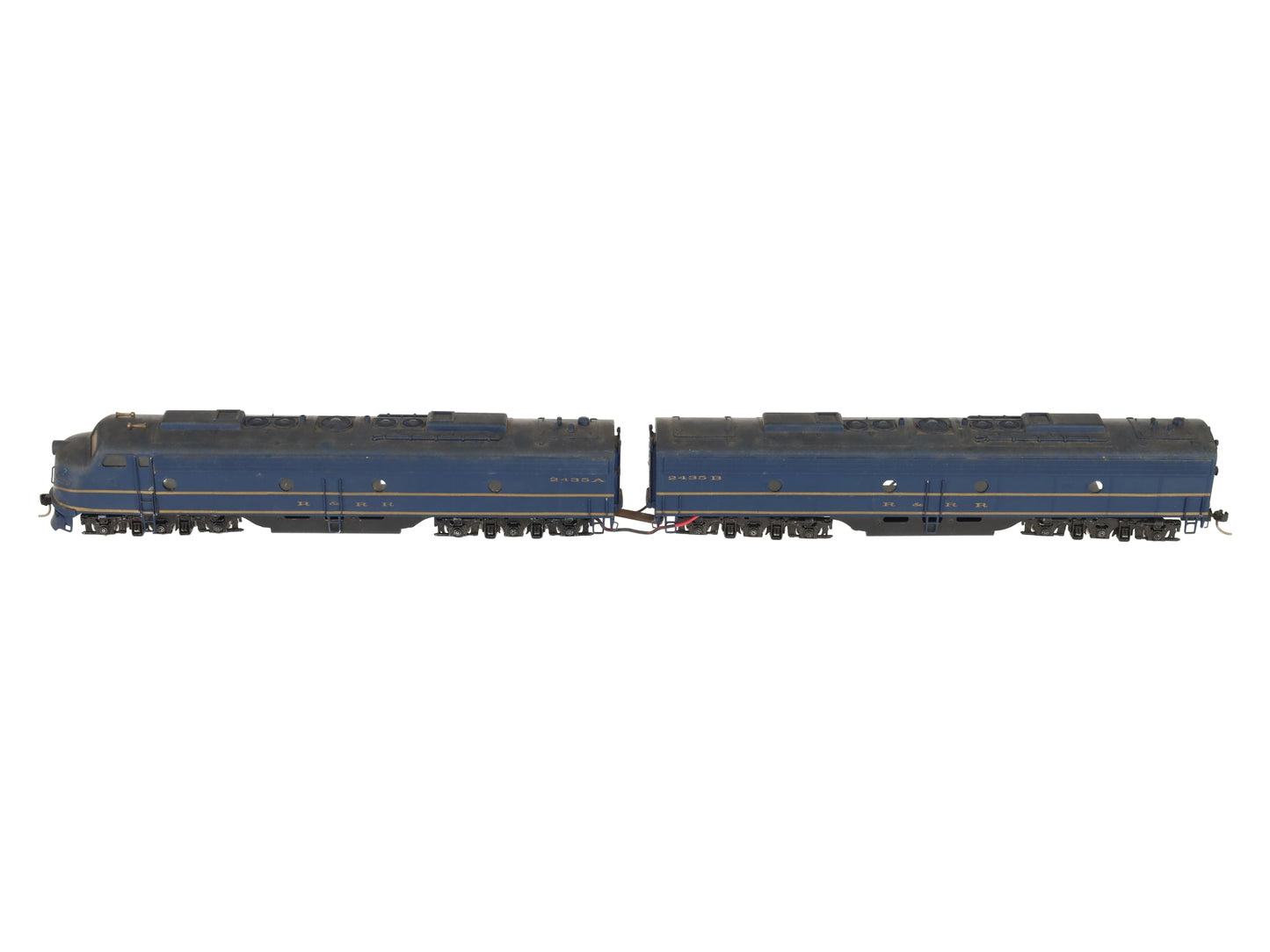 Westside Model Co. HO Scale BRASS EMD E9 AB Diesel Set - Painted