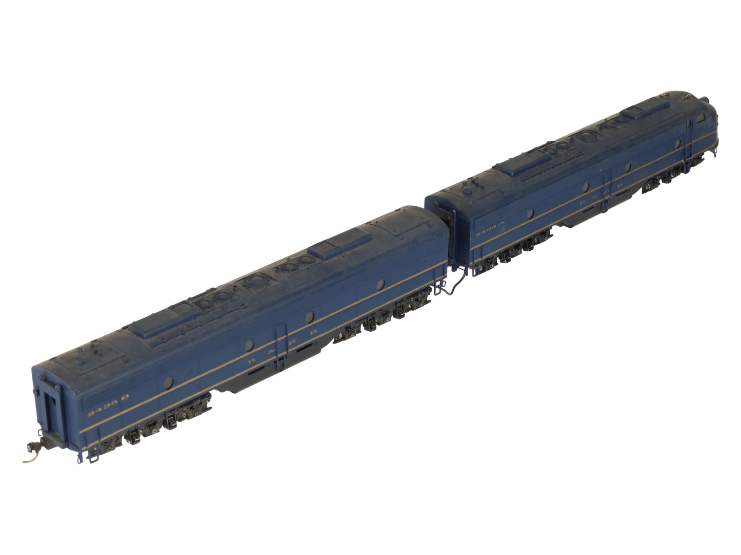 Westside Model Co. HO Scale BRASS EMD E9 AB Diesel Set - Painted