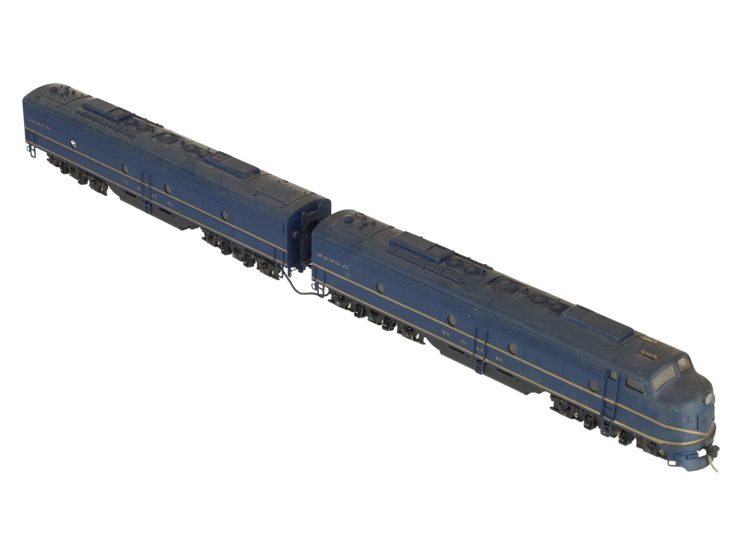 Westside Model Co. HO Scale BRASS EMD E9 AB Diesel Set - Painted
