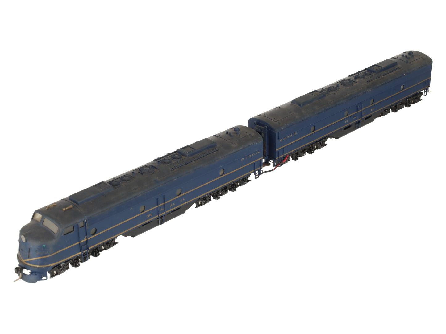 Westside Model Co. HO Scale BRASS EMD E9 AB Diesel Set - Painted