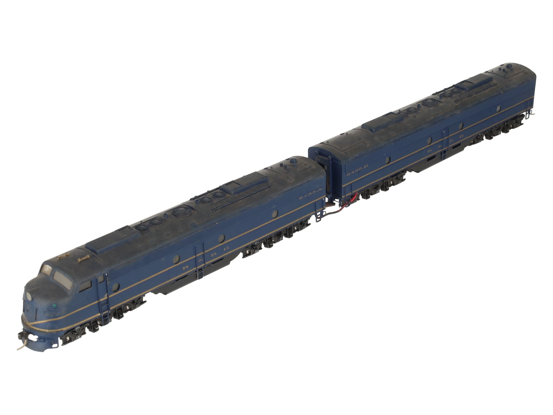 Westside Model Co. HO Scale BRASS EMD E9 AB Diesel Set - Painted
