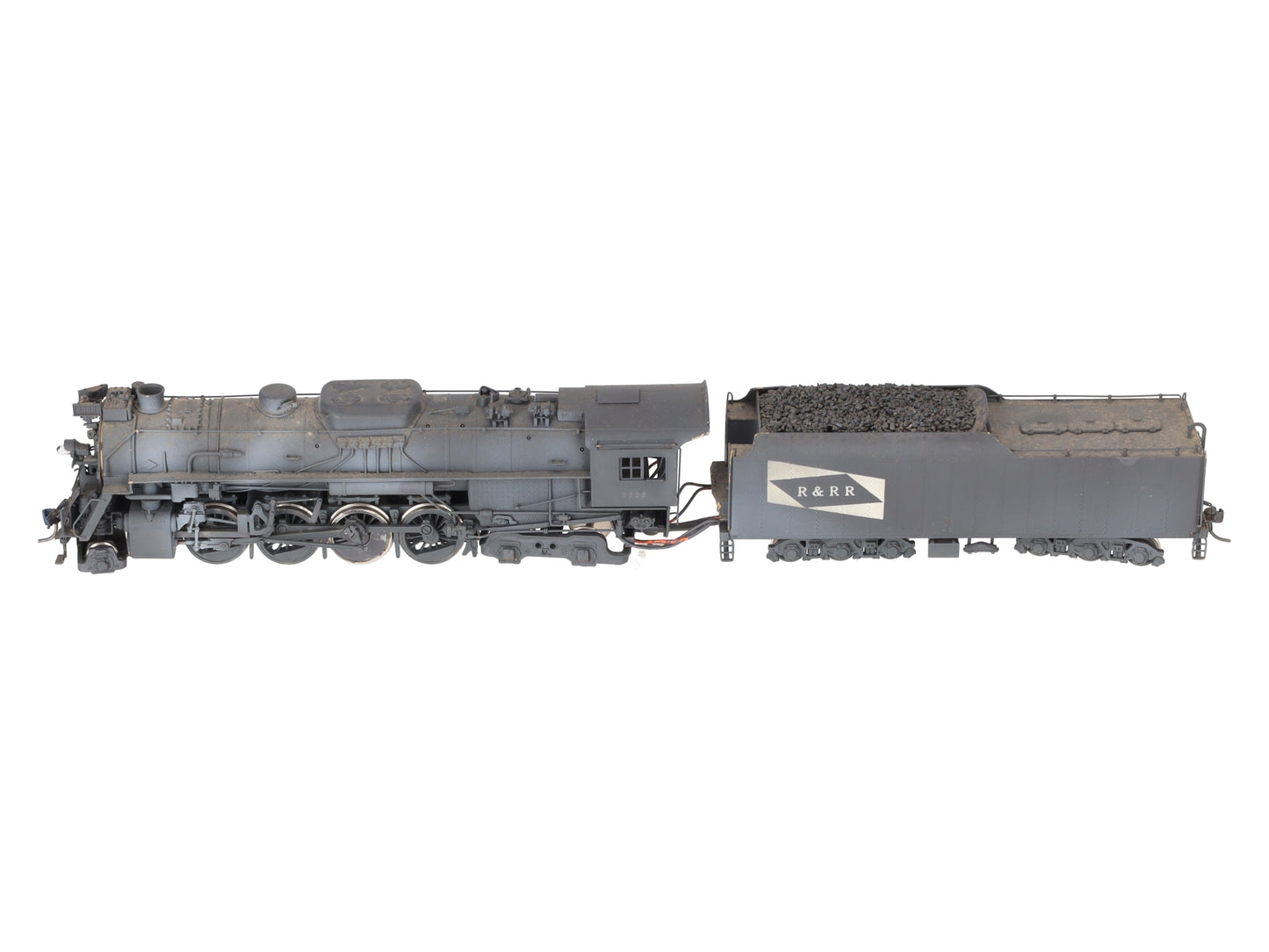 United Models HO BRASS Nickel Plate Road 2-8-4 Steam Loco & Tender #2122-Painted