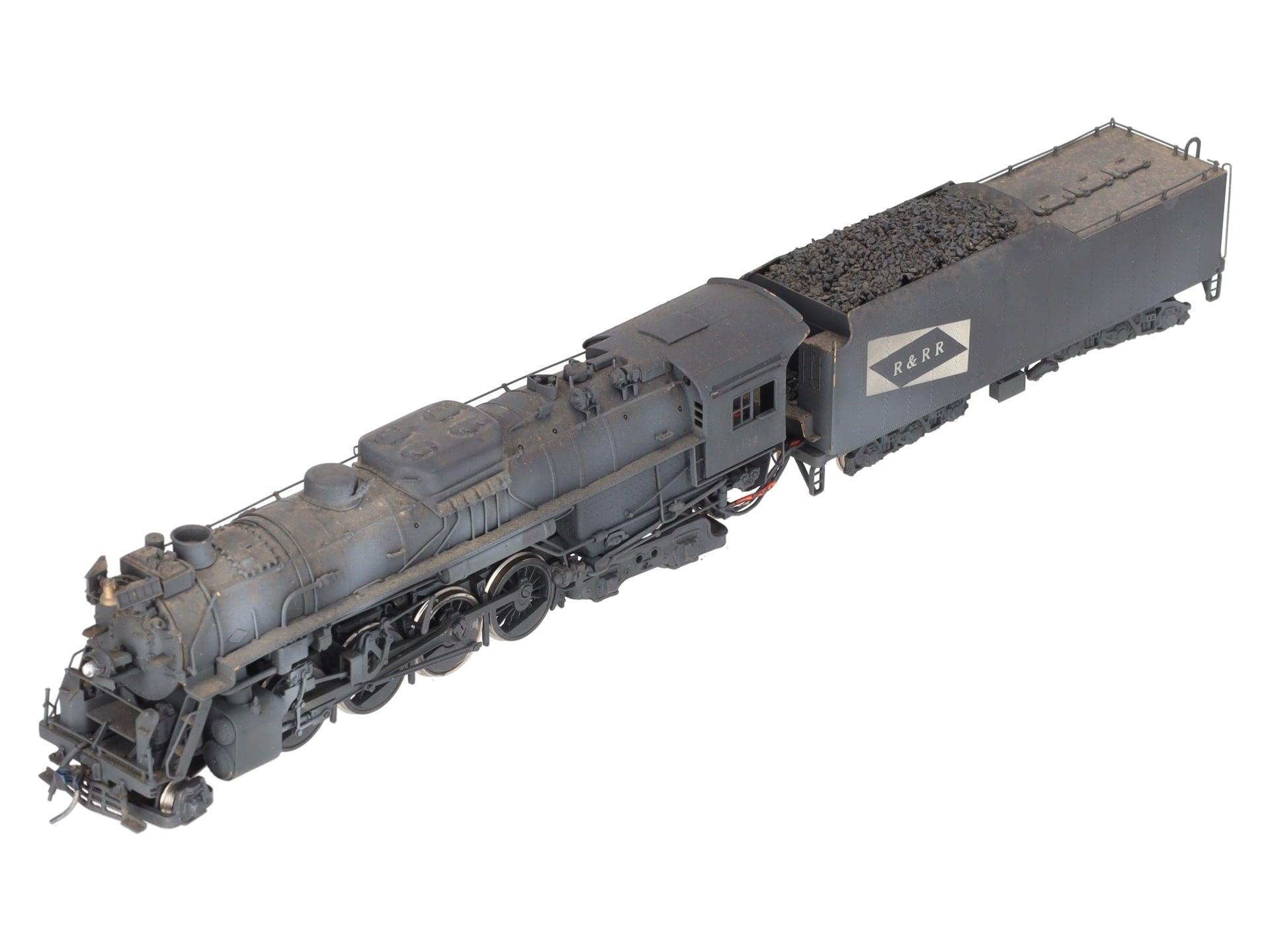 United Models HO BRASS Nickel Plate Road 2-8-4 Steam Loco & Tender #2122-Painted