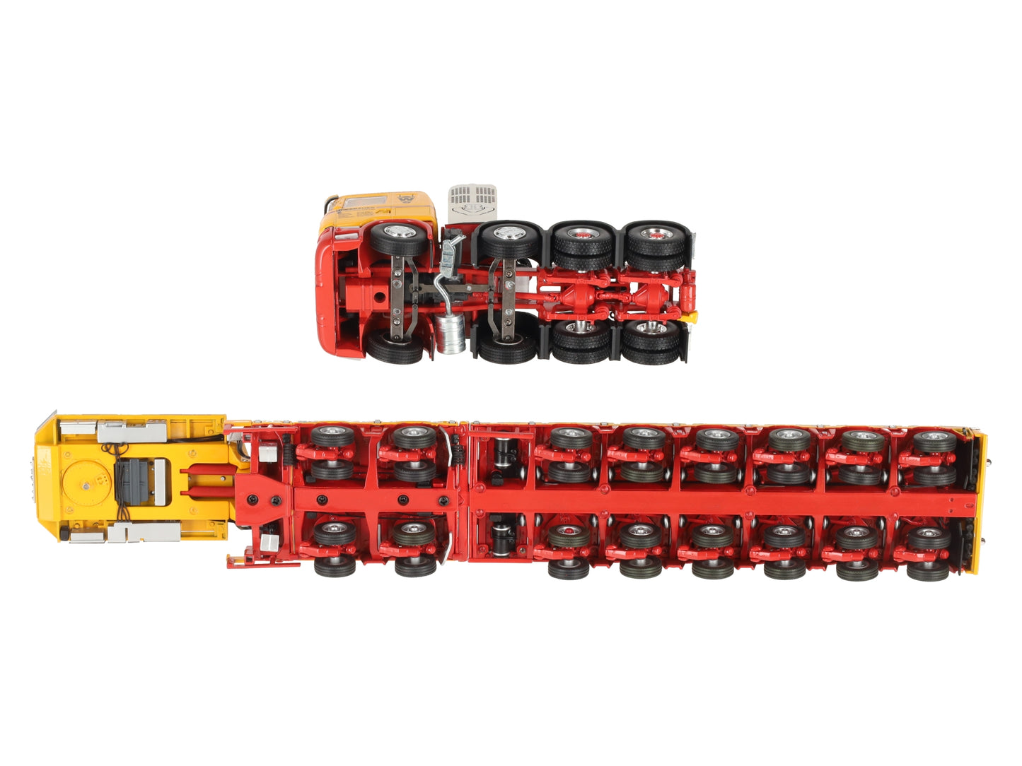 IMC 33-0012 1:50 Scale Wiesbauer MCOPX Truck w/ R6 Highline 8x4 Trailer LN/Box