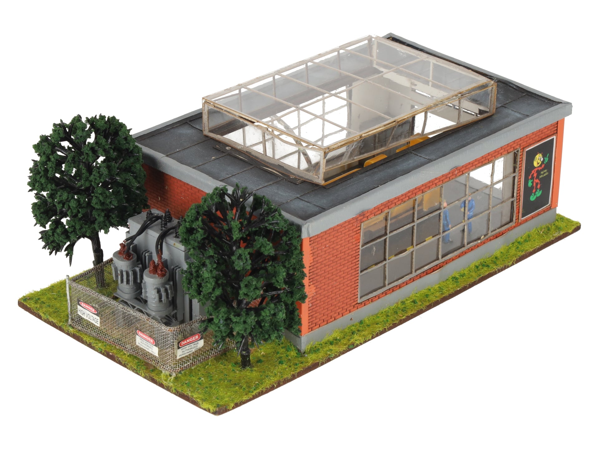 Menards 279-3051 O Scale Menards Power and Light Building VG