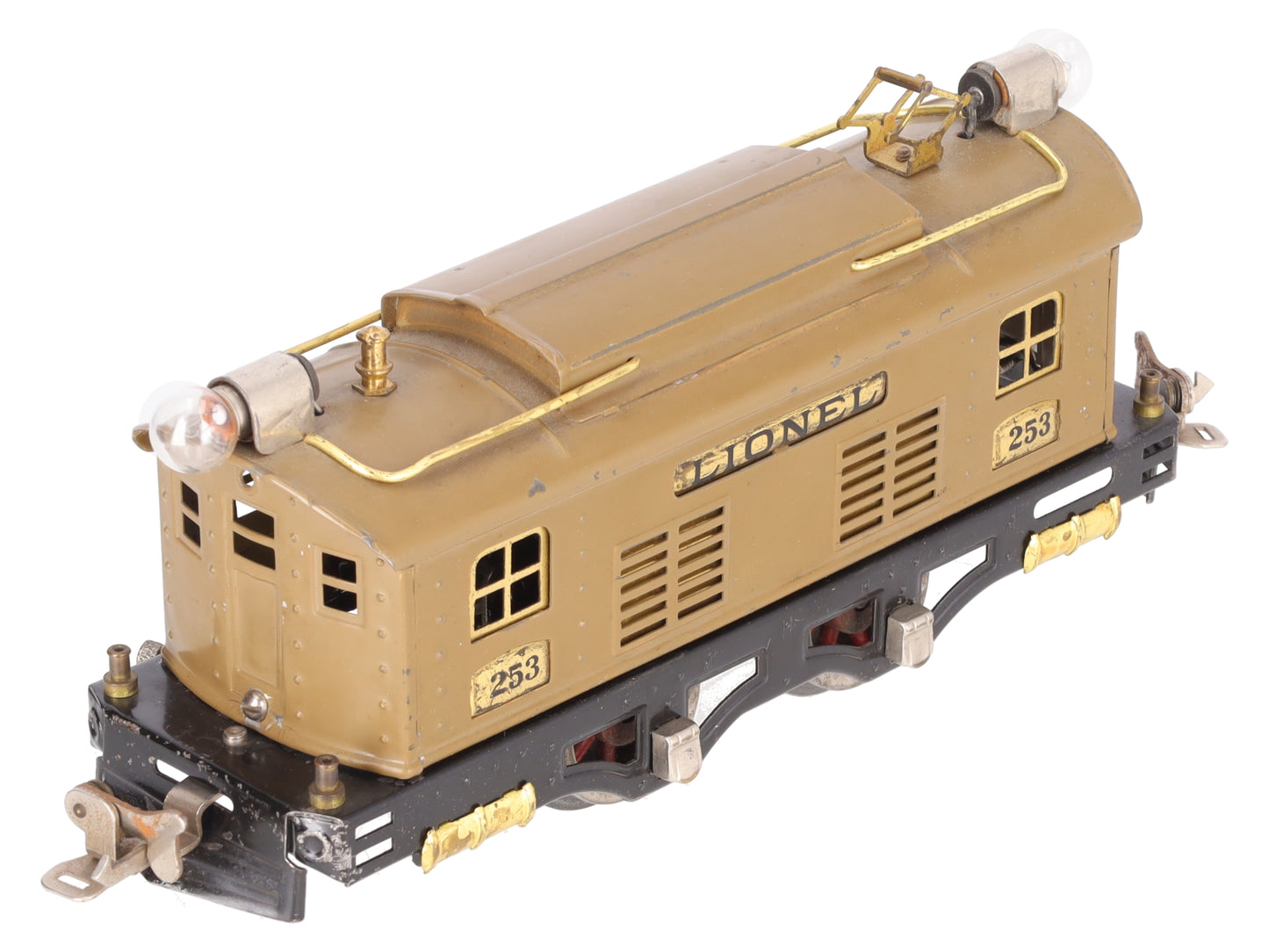 Lionel 253 Vintage O Prewar Tinplate Electric Locomotive #253 VG/Box