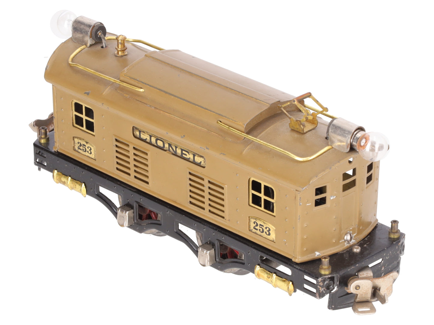 Lionel 253 Vintage O Prewar Tinplate Electric Locomotive #253 VG/Box