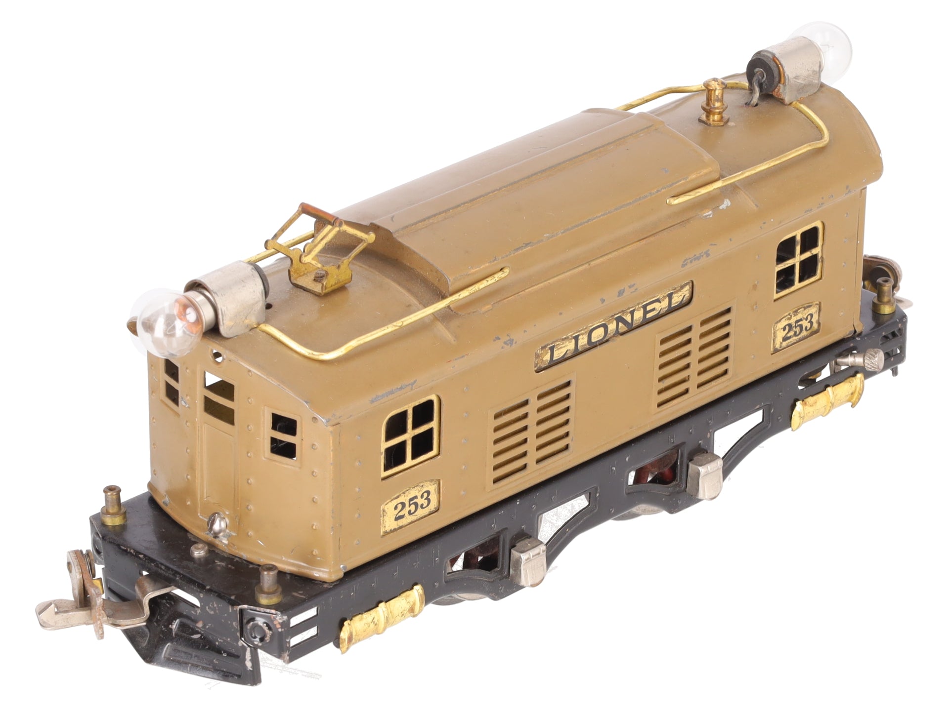 Lionel 253 Vintage O Prewar Tinplate Electric Locomotive #253 VG/Box
