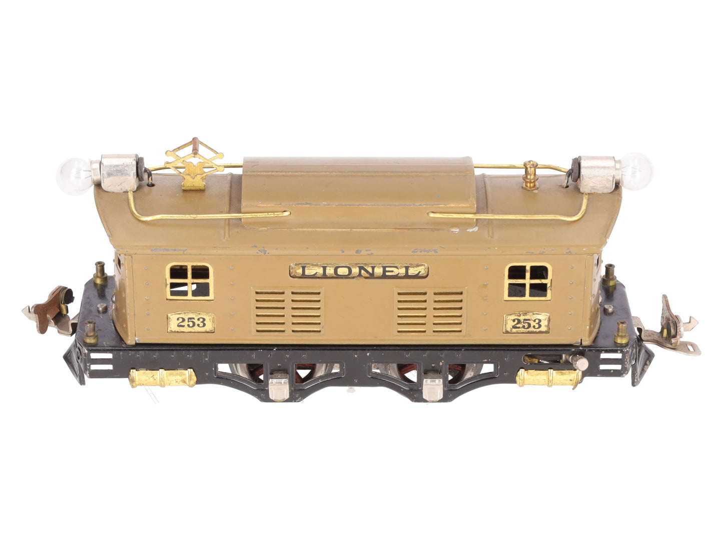 Lionel 253 Vintage O Prewar Tinplate Electric Locomotive #253 VG/Box