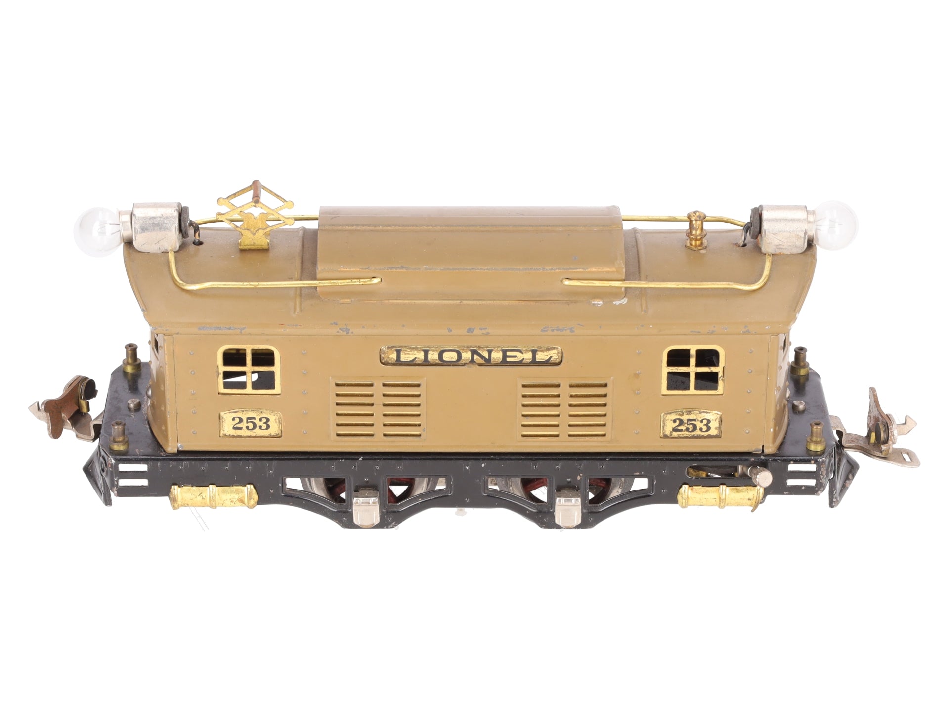 Lionel 253 Vintage O Prewar Tinplate Electric Locomotive #253 VG/Box