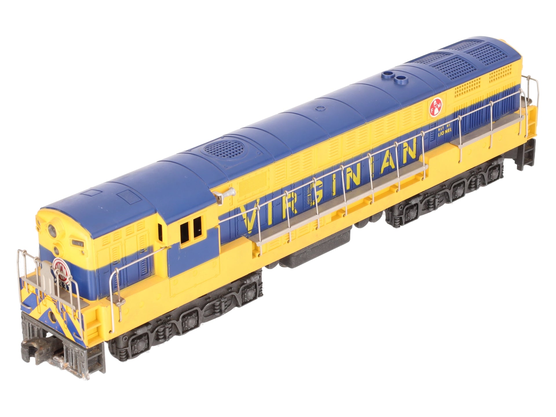 Lionel 2331 Vintage O Virginian FM Trainmaster Powered Diesel Locomotive VG