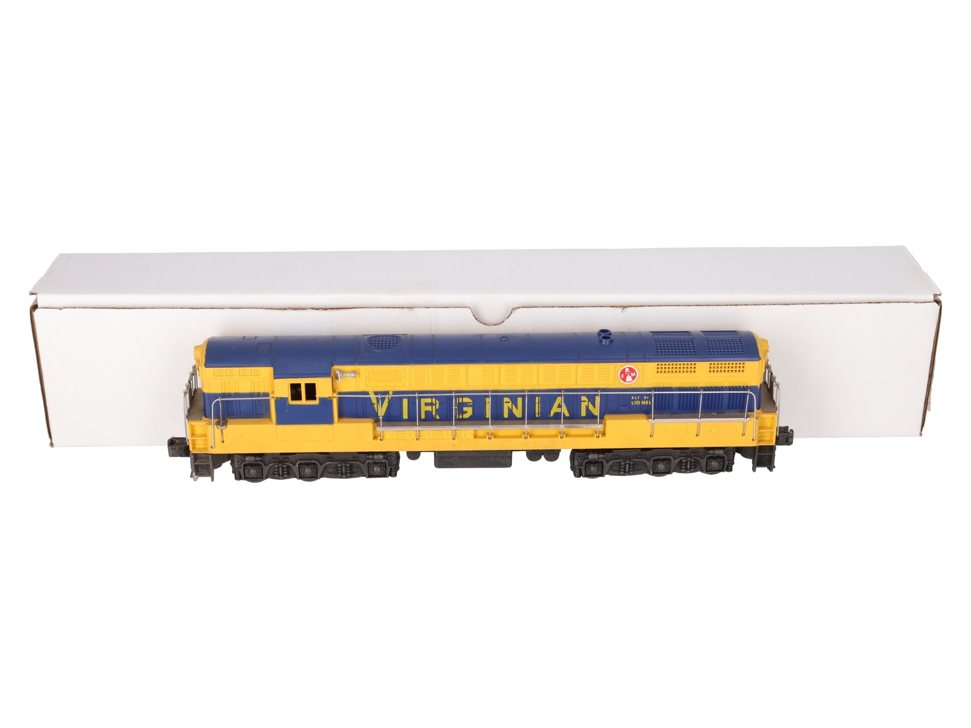 Lionel 2331 Vintage O Virginian FM Trainmaster Powered Diesel Locomotive VG