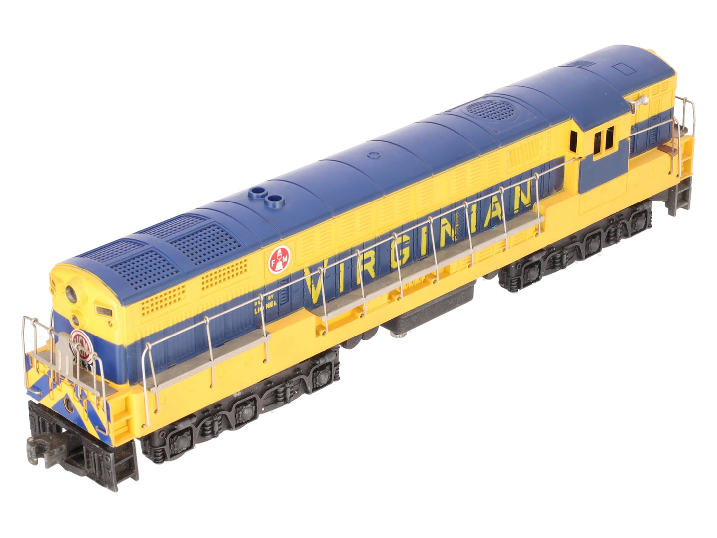 Lionel 2331 Vintage O Virginian FM Trainmaster Powered Diesel Locomotive VG