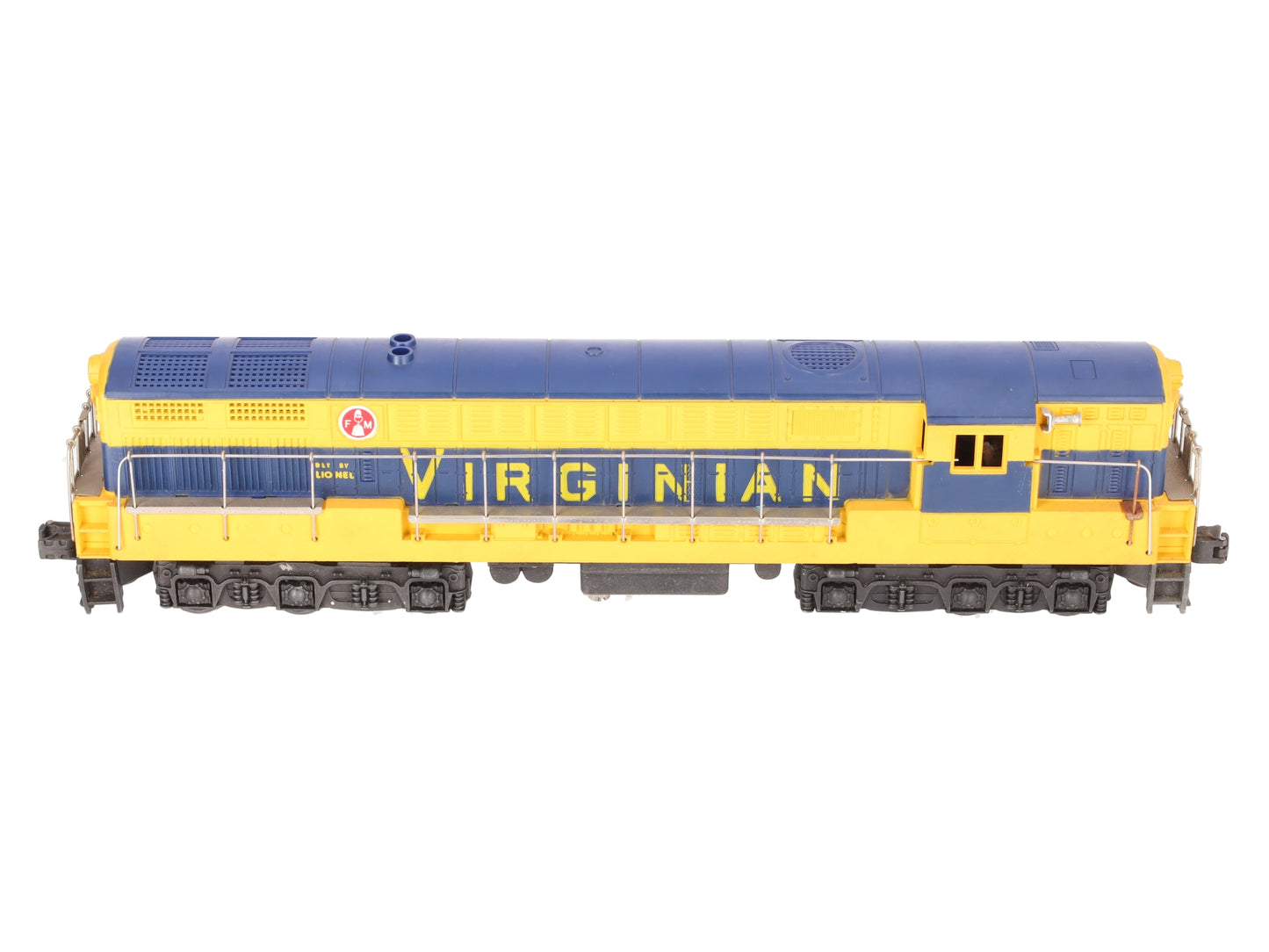 Lionel 2331 Vintage O Virginian FM Trainmaster Powered Diesel Locomotive VG