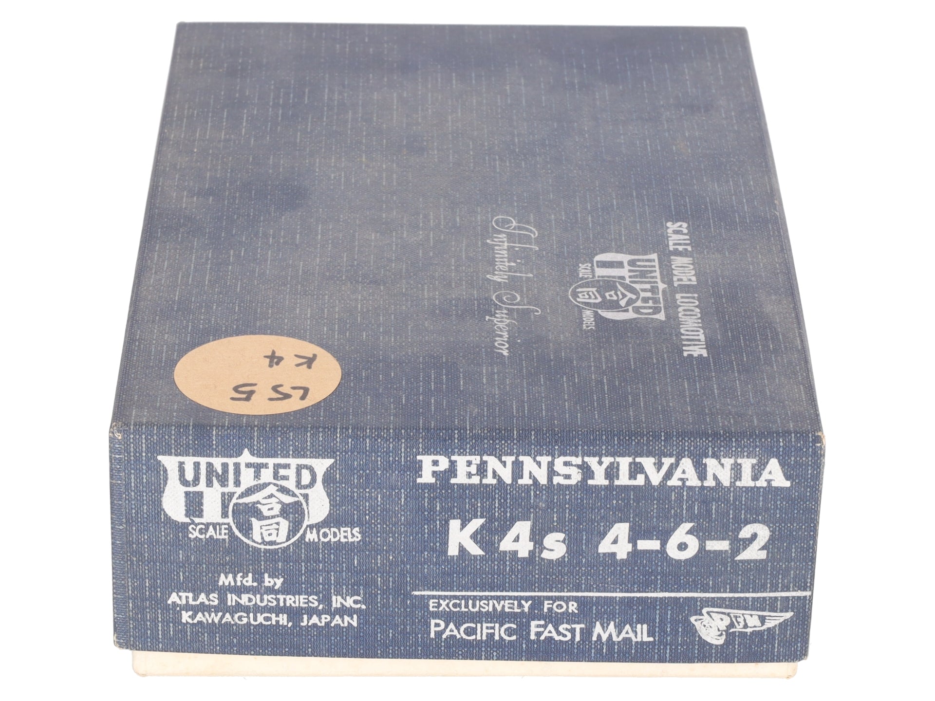 United Models HO Brass Pennsylvania K-4 4-6-2 Steam Locomotive & Tender- Painted/Box