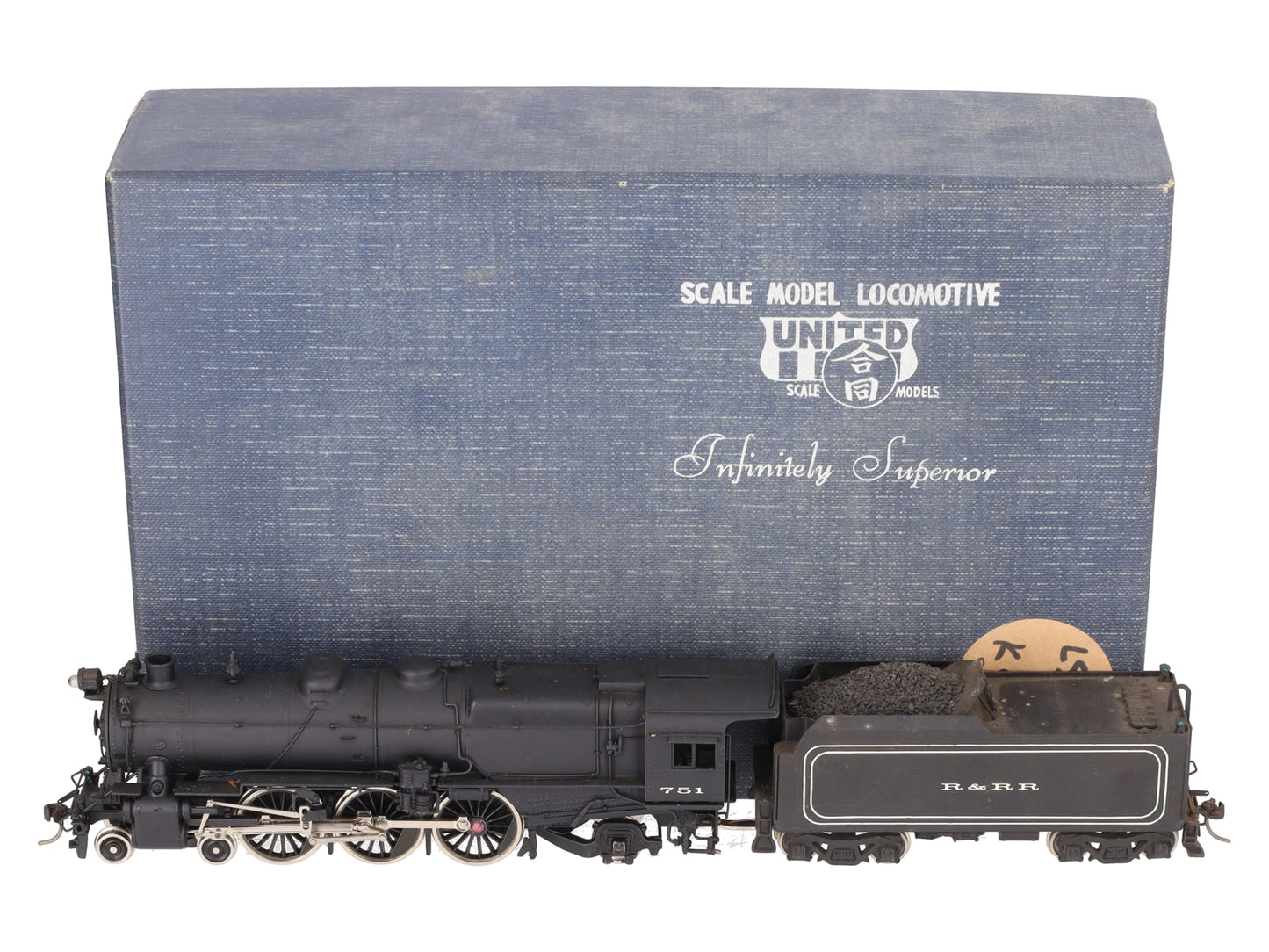 United Models HO Brass Pennsylvania K-4 4-6-2 Steam Locomotive & Tender- Painted/Box