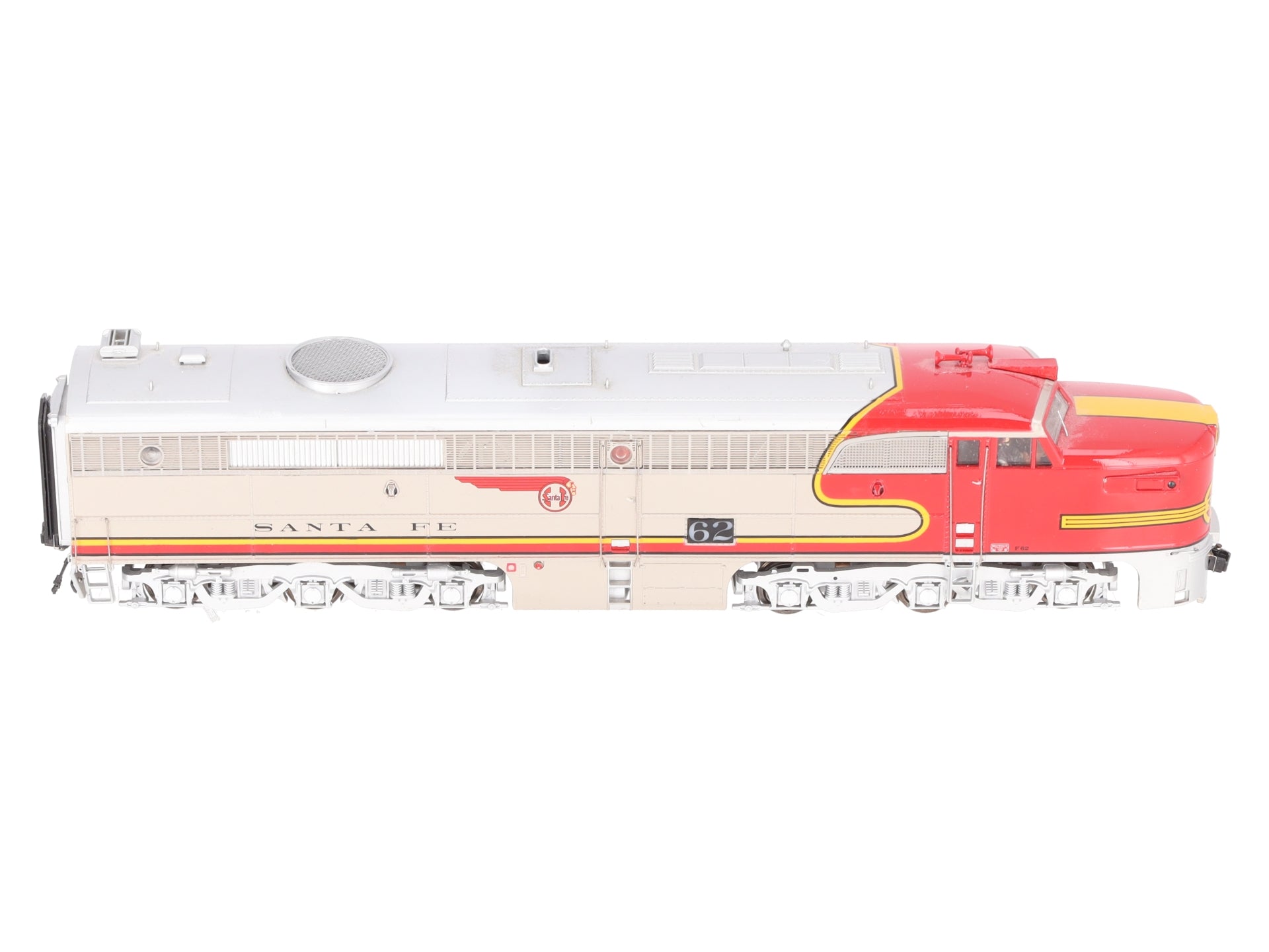 MTH 80-2081-1 HO Scale Santa Fe Alco PA Diesel Locomotive #62 w/Proto-Sound 3.0 EX/Box