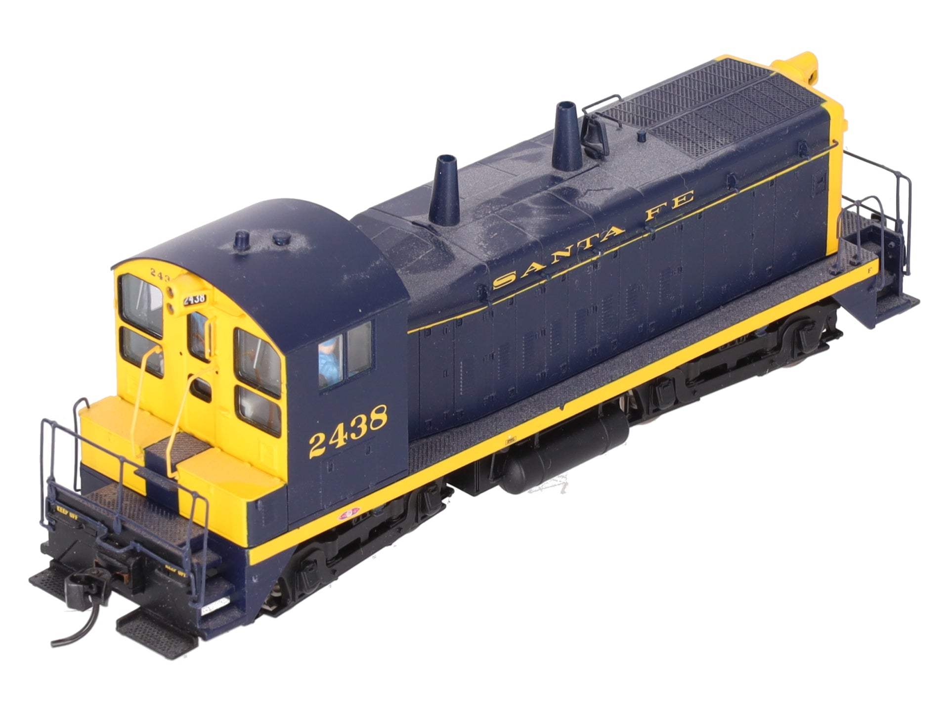 Proto 2000 920-48417 HO Scale Atchison Topeka Santa Fe SW9 Diesel Loco #2438 EX/Box