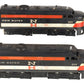 Lionel 209 Vintage O New Haven Alco AA Diesel Locomotive Set VG