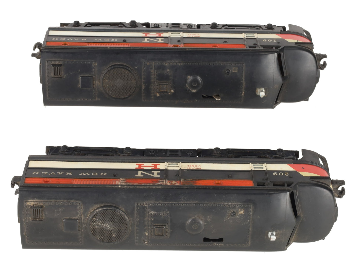 Lionel 209 Vintage O New Haven Alco AA Diesel Locomotive Set VG