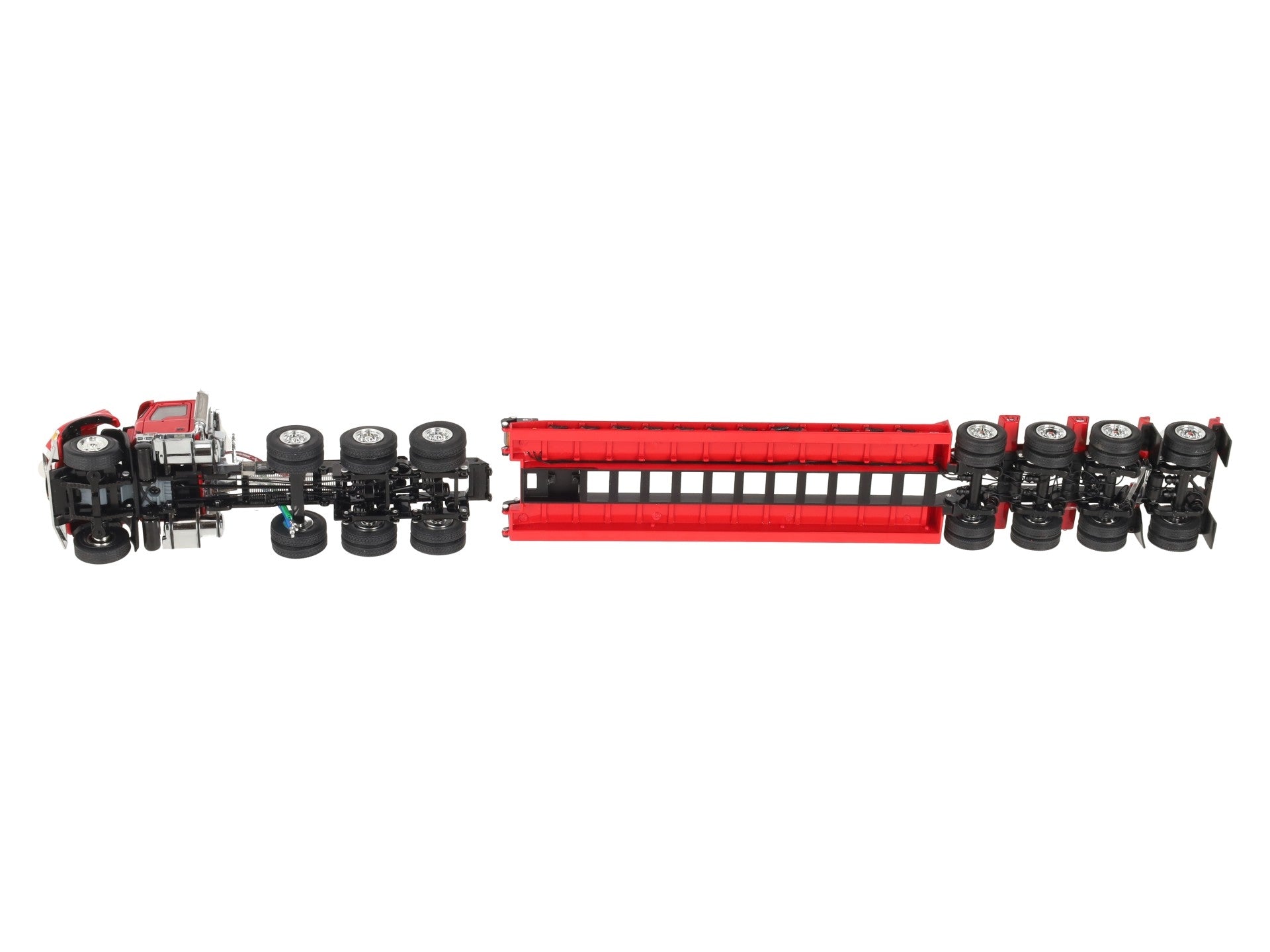 WSI 33-2006 1:50 Mack Granite 8x4 Day Cab with Rogers 4-Axle Flip Lowboy Trailer LN/Box