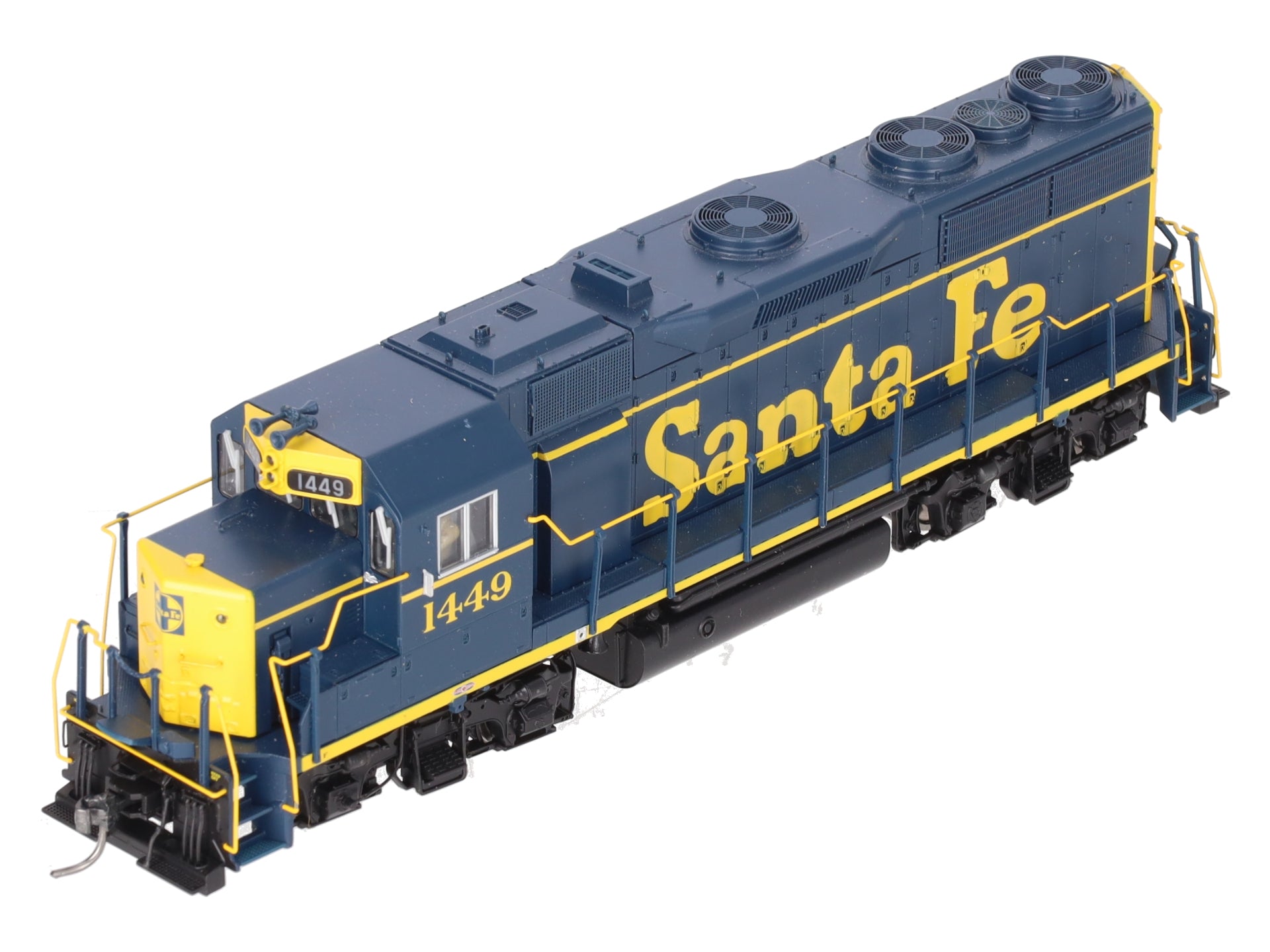 MTH 80-2180-1 HO Scale Atchison Topeka Santa Fe Gp-35 Diesel Locomotive #1449 EX/Box