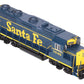 MTH 80-2180-1 HO Scale Atchison Topeka Santa Fe Gp-35 Diesel Locomotive #1449 EX/Box