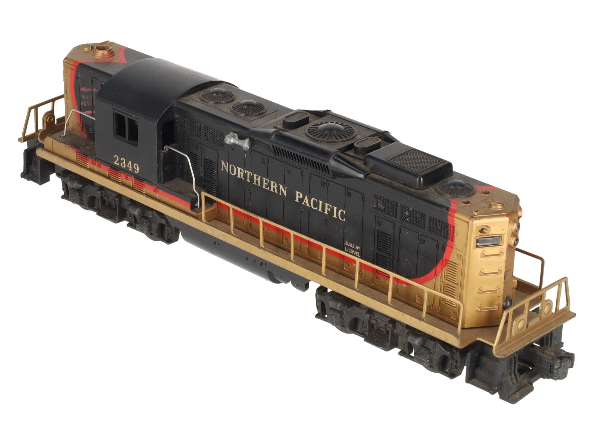 Lionel 2349 Vintage O Northern Pacific GP-9 Diesel Locomotive VG