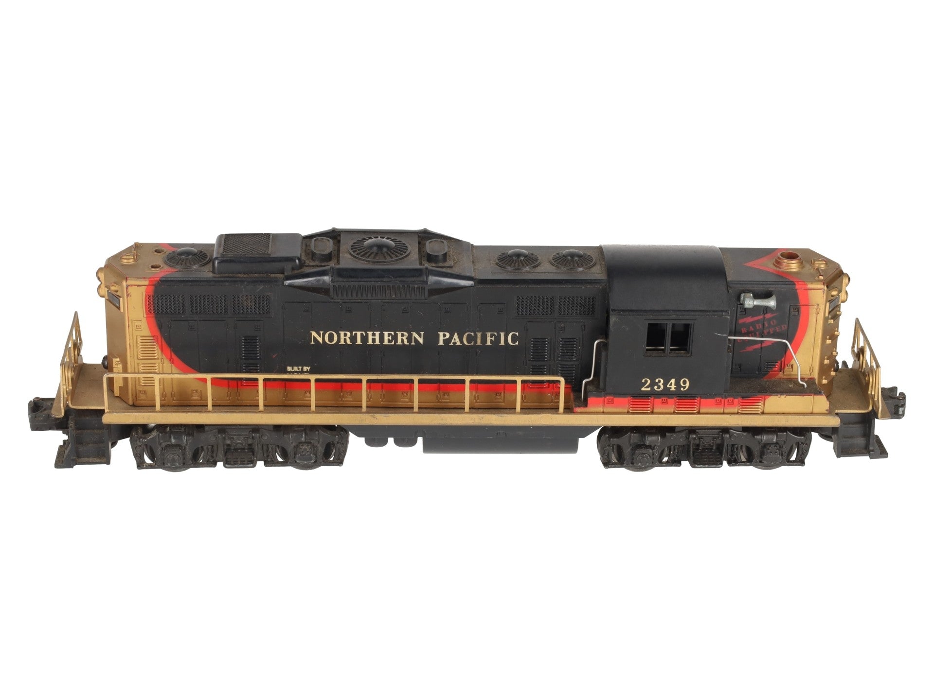 Lionel 2349 Vintage O Northern Pacific GP-9 Diesel Locomotive VG