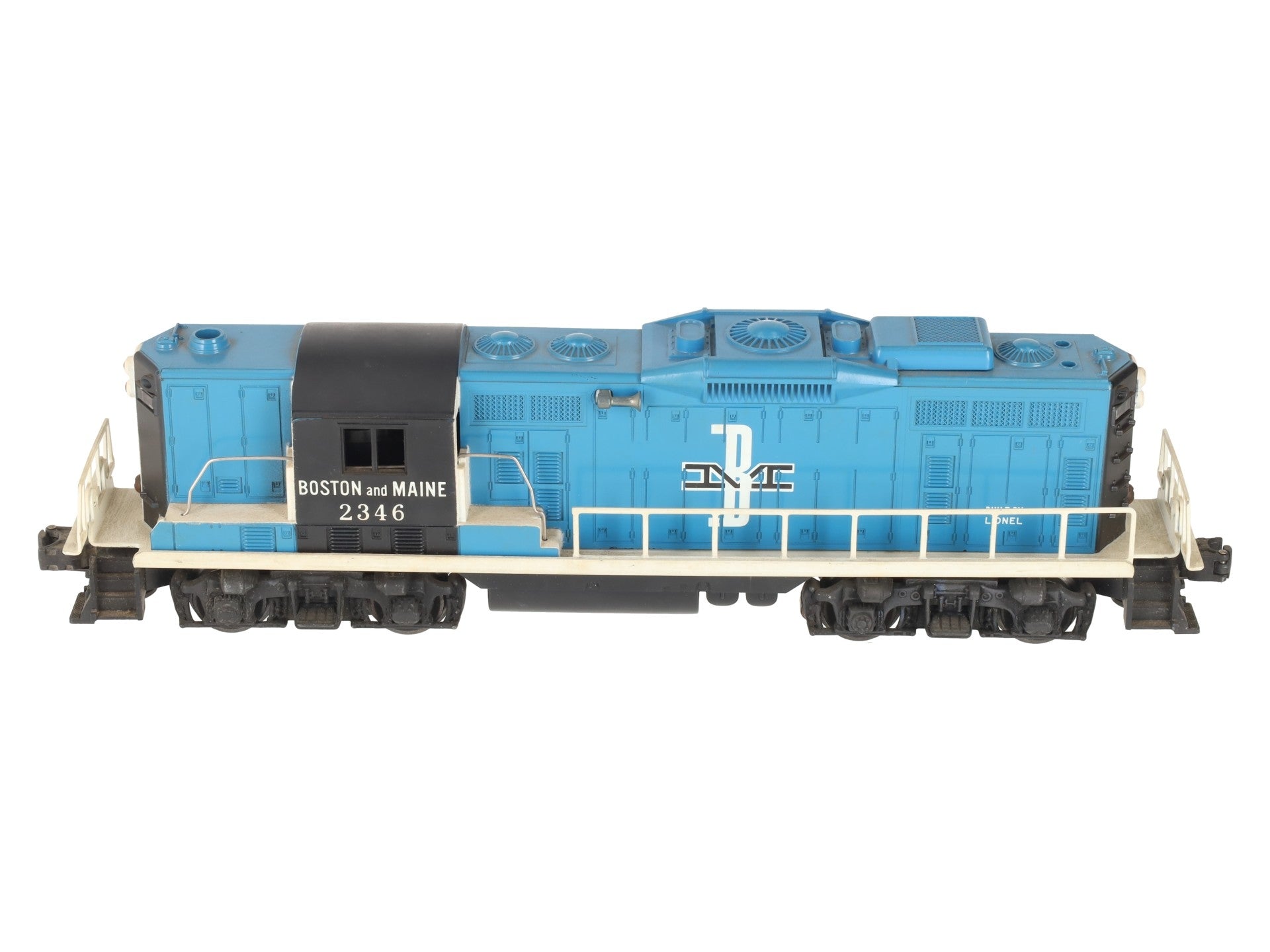 Lionel 2346 Vintage O-Gauge Boston & Maine GP-9 Diesel Locomotive #2346 3-Rail VG