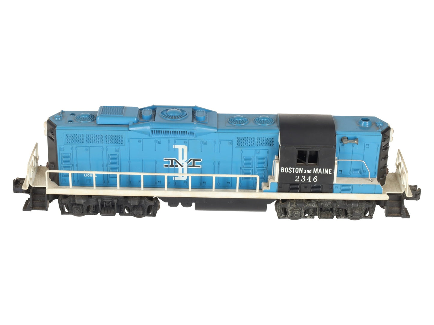Lionel 2346 Vintage O-Gauge Boston & Maine GP-9 Diesel Locomotive #2346 3-Rail VG