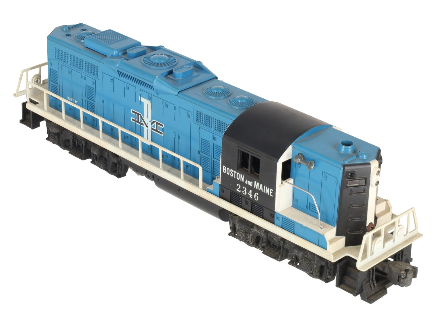 Lionel 2346 Vintage O-Gauge Boston & Maine GP-9 Diesel Locomotive #2346 3-Rail VG