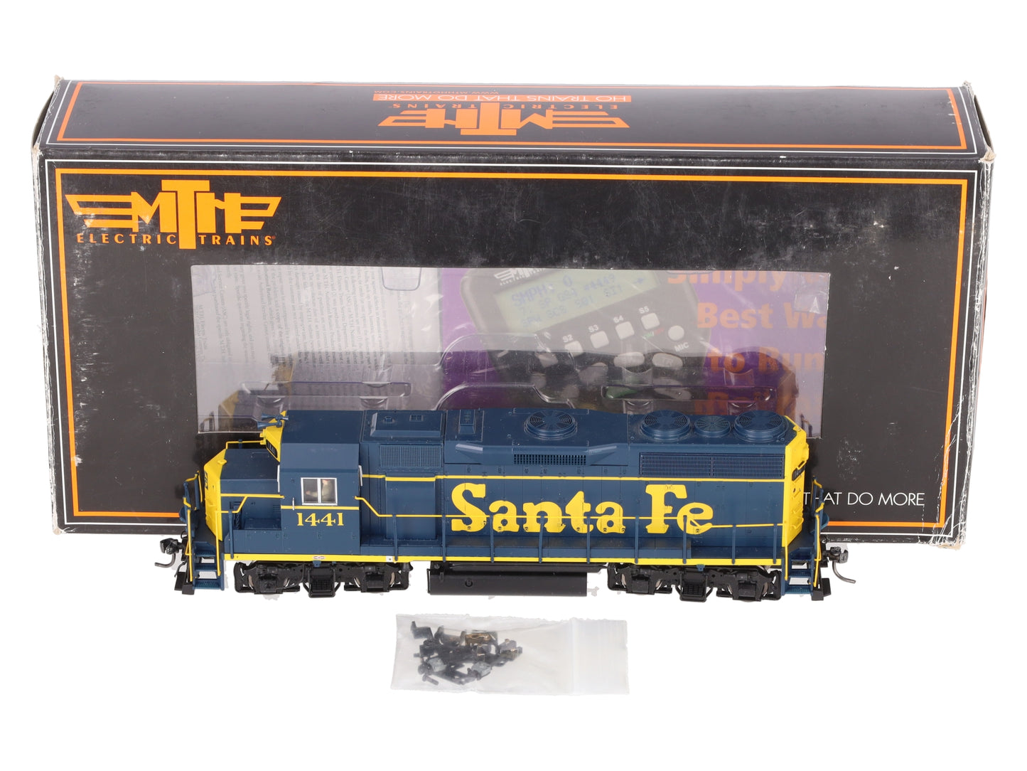 MTH 80-2179-1 HO Scale Atchison Topeka Santa Fe GP-35 Diesel Locomotive #1441 EX/Box
