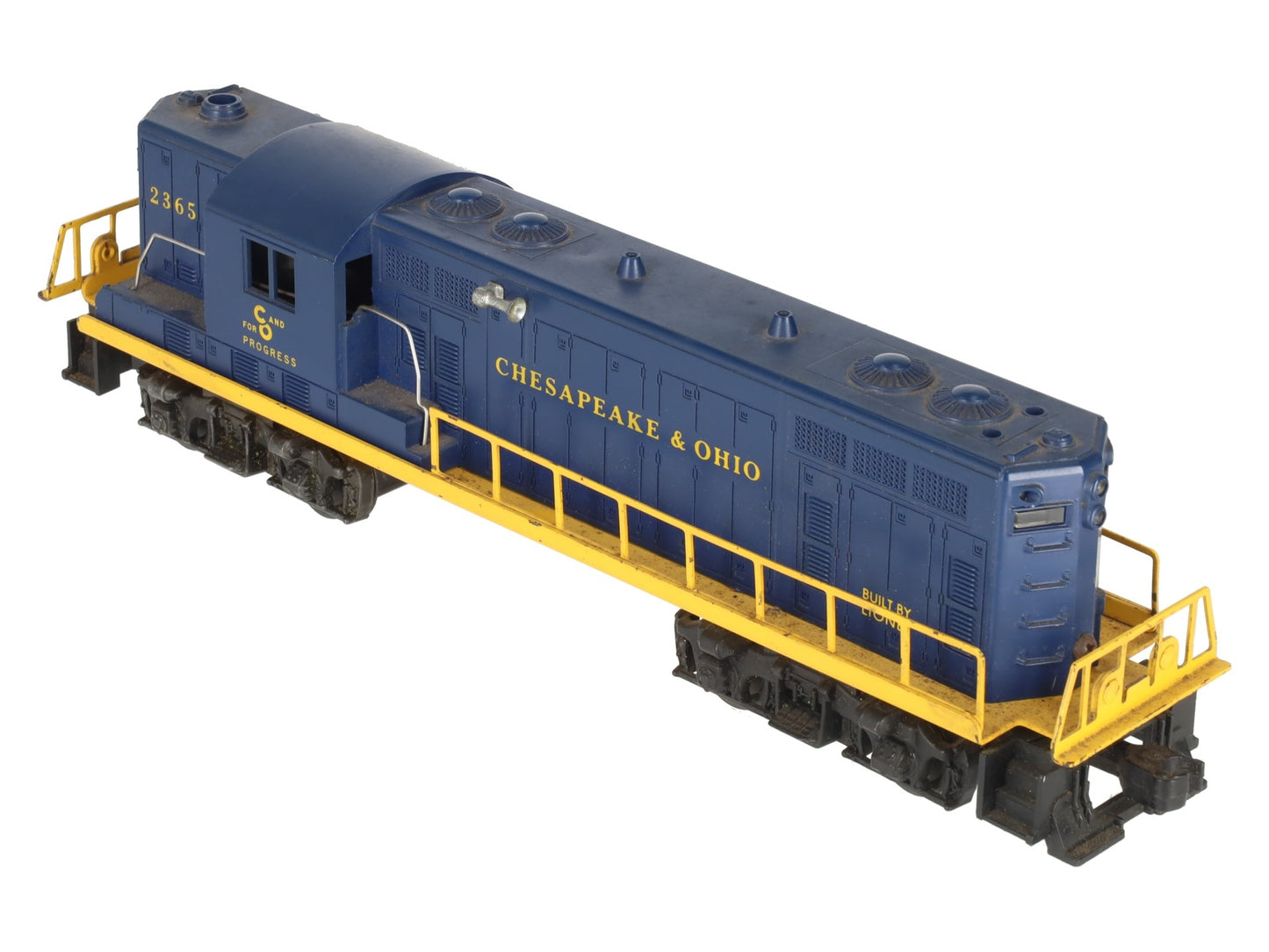 Lionel 2365 Vintage O Chesapeake & Ohio GP-7 Powered Diesel Locomotive VG