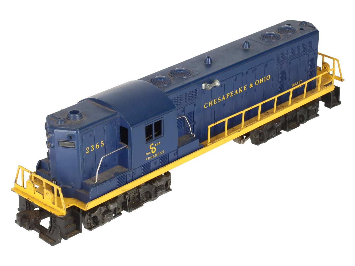 Lionel 2365 Vintage O Chesapeake & Ohio GP-7 Powered Diesel Locomotive VG
