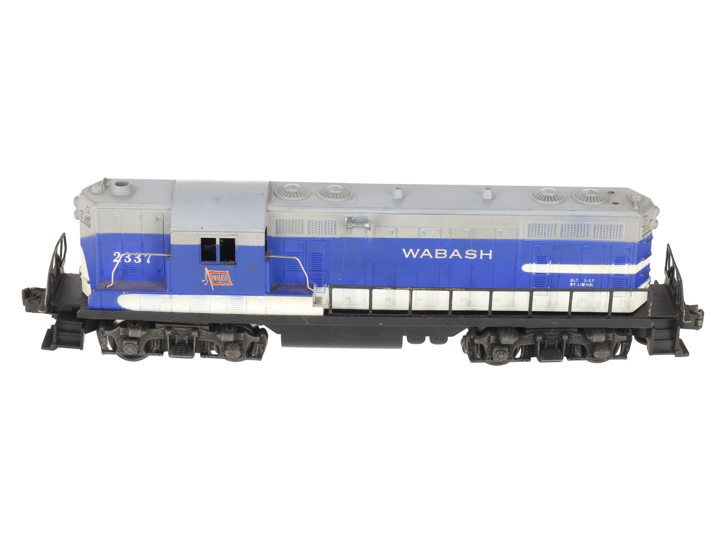 Lionel 2337 Vintage O Wabash GP-7 Powered Diesel Locomotive VG