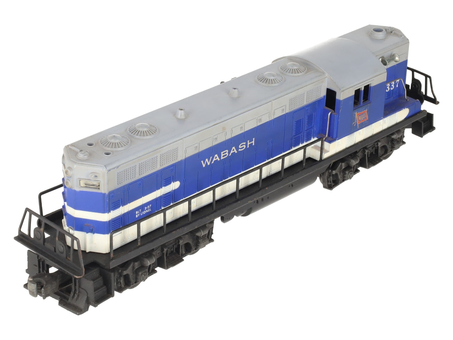 Lionel 2337 Vintage O Wabash GP-7 Powered Diesel Locomotive VG