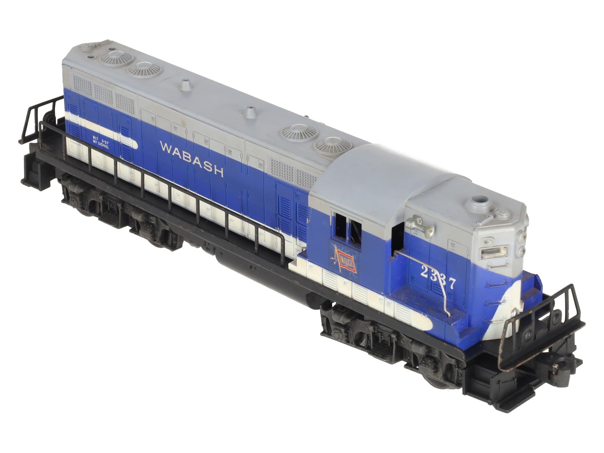 Lionel 2337 Vintage O Wabash GP-7 Powered Diesel Locomotive VG